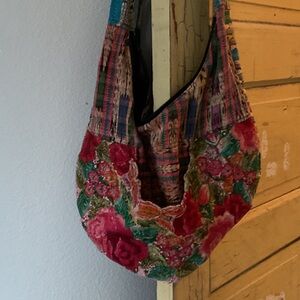 BOHO Floral Patchwork Shoulder Bag